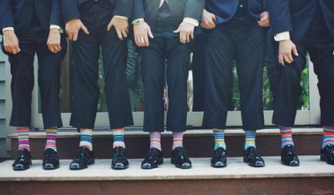 Les chaussettes que l'on montre ! De bien belles chaussettes