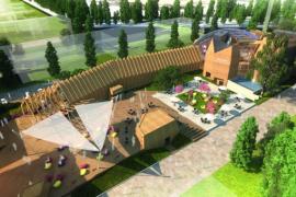 The Belgian pavilion has been designed by the architect Patrick Genard from Namur. The Belgian pavilion has been designed by the architect Patrick Genard from Namur.
