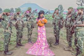 The photo series “Look at me, I am beautiful”, shows scenes of happiness in which women in the Democratic Republic of the Congo who suffered sexual violence. The photo series “Look at me, I am beautiful”, shows scenes of happiness in which women in the Democratic Republic of the Congo who suffered sexual violence.