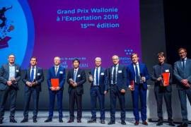 The winners of the Wallonia Export Awards 2016 The winners of the Wallonia Export Awards 2016