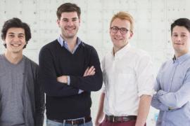 Les quatre fondateurs de Sortlist ©La Libre Belgique Les quatre fondateurs de Sortlist ©La Libre Belgique