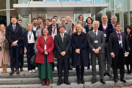 The Wallonia-Brussels delegation at the University of Osaka © WBI - AWEX The Wallonia-Brussels delegation at the University of Osaka © WBI - AWEX